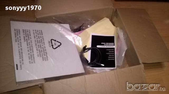 Ion-profile express-vinyl to mp3 turnable-в кашон-внос англия, снимка 18 - Ресийвъри, усилватели, смесителни пултове - 16846216