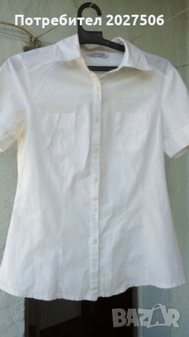 Класическа бяла риза, снимка 4 - Ризи - 22555904