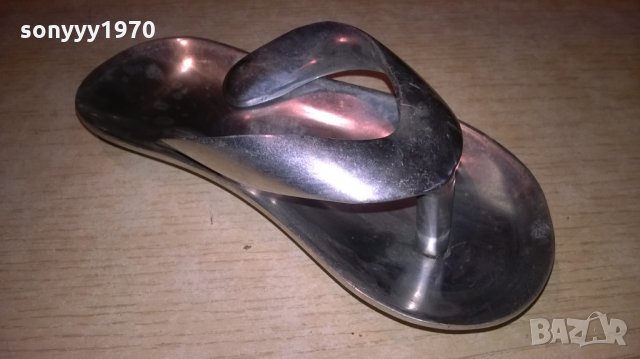 АНТИКА-джапанка-метална-инокс-17х8х5см-внос швеицария, снимка 4 - Колекции - 23515022