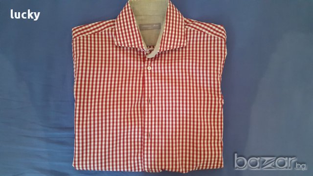 Италиянска риза с дълъг  ръкав ALDABERTO SPINA , снимка 1 - Ризи - 13144069