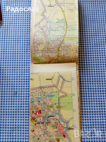 стара карта на град Берлин, снимка 4 - Други - 26094134