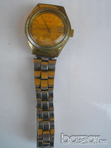 Часовник дамски позлатен автомат съветски, снимка 1 - Дамски - 7778014