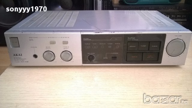поръчан-akai am-a2 amplifier-japan-внос швеицария, снимка 10 - Ресийвъри, усилватели, смесителни пултове - 14271793