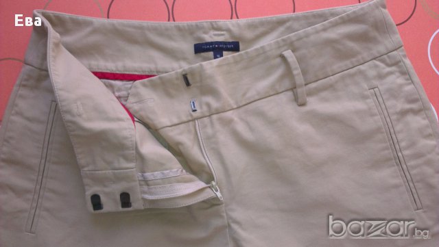 Дамски 3/4 панталон Tommy Hilfiger, размер UK 10 (38 EU), slim fit, снимка 8 - Панталони - 15646718