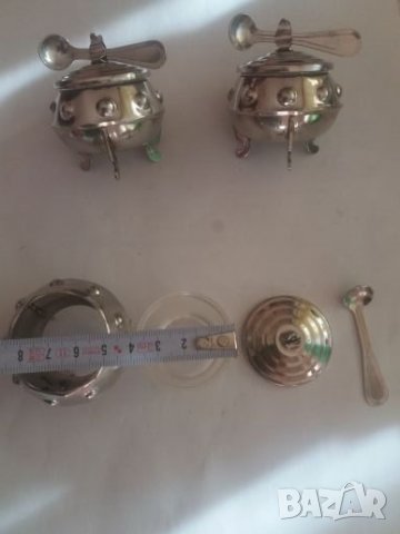 Индивидуални съдове (прибори) за хайвер,горчица., снимка 4 - Прибори за хранене, готвене и сервиране - 22849342