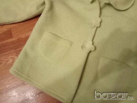 Поларено палтенце, р. 98, снимка 2 - Детски рокли и поли - 19026114