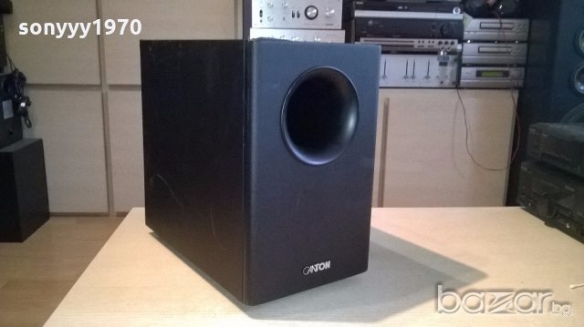 canton powered subwoofer 40х38х23см-внос швеицария, снимка 6 - Тонколони - 18409623