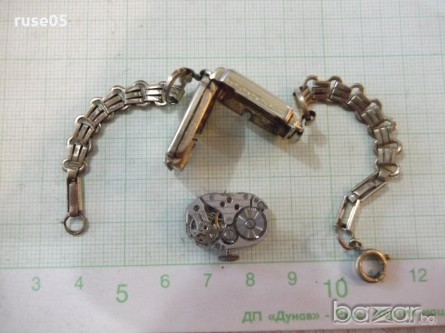 Часовник дамски стар с верижка и панта на капака, снимка 6 - Дамски - 20537531