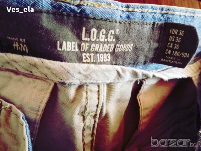 мъжки панталон L.O.G.G размер 36, снимка 2 - Панталони - 17524963
