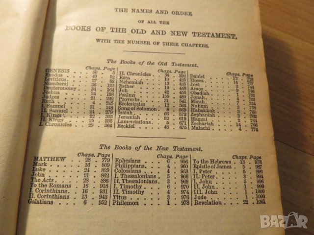 Стара английска библия Holy Bible изд. 1928г. -1016 стр.- стария  и новия  завет притежавайте тази с, снимка 6 - Антикварни и старинни предмети - 24738546