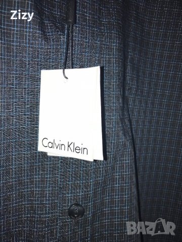 Calvin Klein, L, нова с етикети, оригинална риза с дълъг ръкав, снимка 5 - Ризи - 21518355