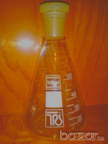 Лабораторни колби-500мл-Rosotherm Нови, снимка 2 - Лаборатория - 20827195