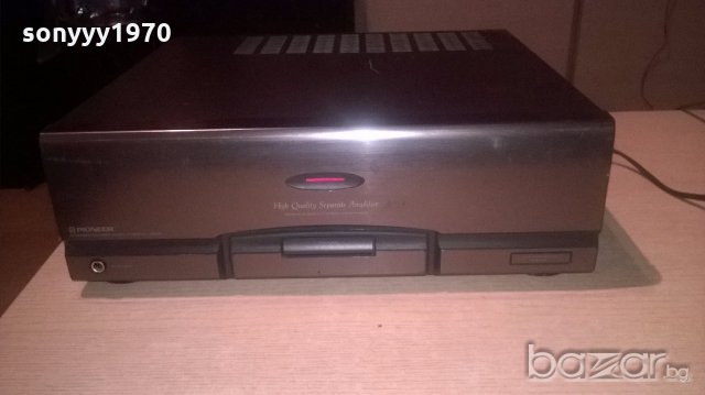 pioneer m-j200-power amplifier-made in japan-от швеицария, снимка 5 - Ресийвъри, усилватели, смесителни пултове - 19466074