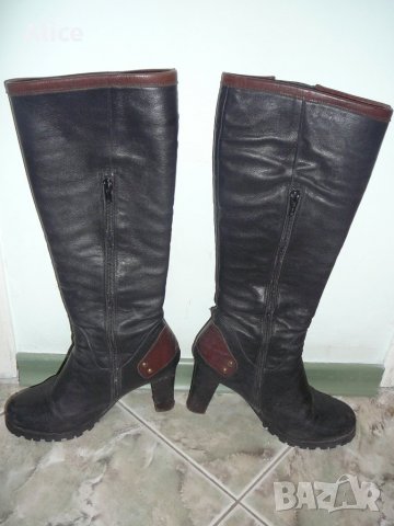 Дамски ботуши от естествена кожа - номер 36, снимка 4 - Дамски ботуши - 25253995