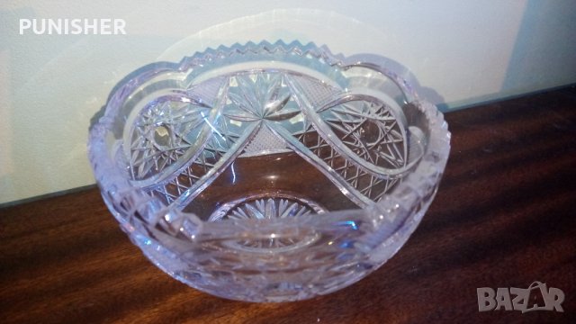 Руска Кристална Купа., снимка 2 - Декорация за дома - 26036835