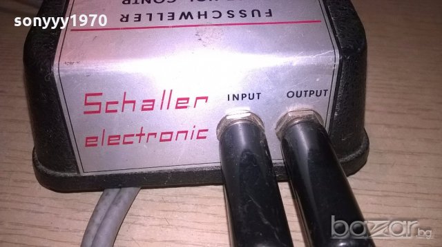 GERMANY-schaller electronic-музикантски педал-внос швеицария, снимка 6 - Китари - 18413735
