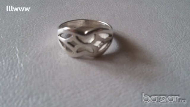 сребърен пръстен, снимка 1 - Пръстени - 11569860