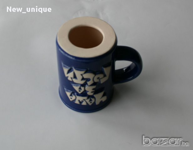 Уникална майтапчийска „чаша за гости” с две страни, снимка 2 - Декорация за дома - 10491546