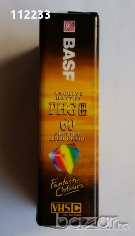 VHS-C касета BASF, снимка 2 - Камери - 15501389