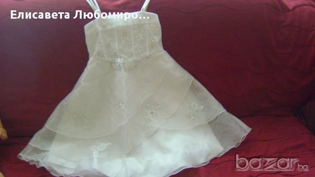 детски рокли шаферски и за кръщене, снимка 15 - Сватбени рокли - 15759335