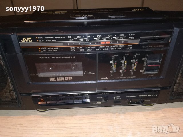 jvc pc-r90 колекционерска ретро машина-внос швеицария, снимка 10 - Ресийвъри, усилватели, смесителни пултове - 21638277