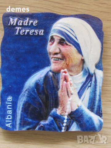  Автентичен магнит Майка Тереза от Албания, серия-2