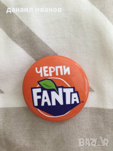 кока кола и фанта значка, снимка 1