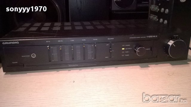 Grundig v4200 mk II stereo amplifier-внос швеицария, снимка 5 - Ресийвъри, усилватели, смесителни пултове - 14960249