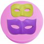 2 вида Карнавална маска домино за очи силиконов молд форма за декорация торта фондан шоколад и др.