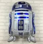 R2D2 R2-D2 дроид робот Star Wars Междузвездни Войни фолио фолиев балон хелий въздух парти рожден ден