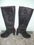 Дамски ботуши от естествена кожа - номер 36, снимка 4