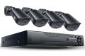 Комплект NVR + 4 броя IP Камери Метални Ударо/Водоустойчиви HD 1 Mегапиксела 1280*720P IR-CUT 4ARRAY