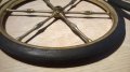 антики-ретро колела-мед/месинг с плътни гуми-внос франция, снимка 12