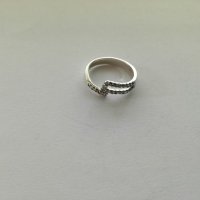 Сребърен пръстен  с цирконий - сребро проба 925 , снимка 3 - Пръстени - 21031314