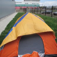 Нова двуслойна палатка с чадъръчно лесно отваряне за 3 човека , снимка 4 - Палатки - 11726757