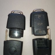 Кутийка за ключ с 3 бутона за Vw Passat / Пасат,Golf / Голф,Seat / Сеат, Skoda / Шкода, снимка 1 - Аксесоари и консумативи - 17867422