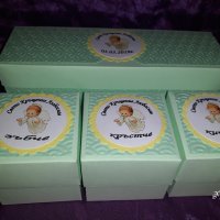 Кутия за бебешки съкровища за момче , снимка 3 - Подаръци за кръщене - 12600012