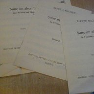 Книга "SUITE IM ALTEN STIL für 3 Violinen und Gitarre"-60стр, снимка 6 - Специализирана литература - 15892468