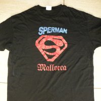 Тениска SPERMAN  SUPERMAN , снимка 4 - Тениски - 22298645