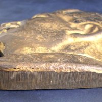 Сталин барелеф бронз, снимка 3 - Антикварни и старинни предмети - 23612412