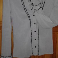Дамски блузи 46 размер и елек с дантела, снимка 2 - Блузи с дълъг ръкав и пуловери - 25449805