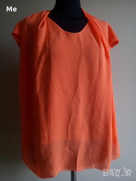 COS дамска блуза оранжева размер 36 С, снимка 1