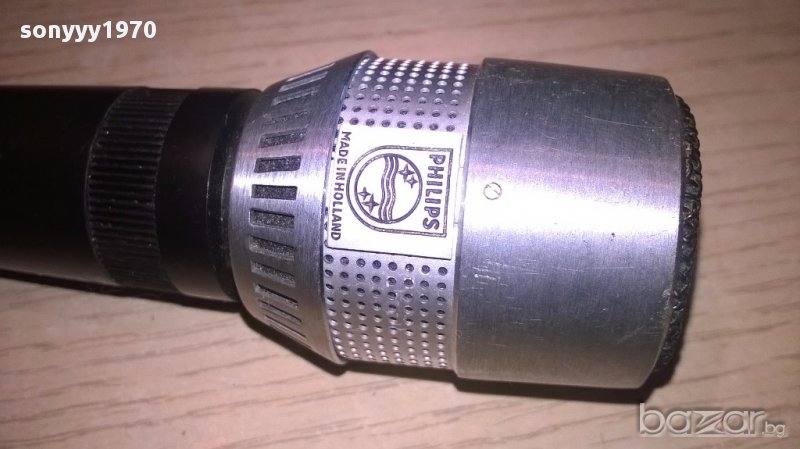philips retro mic-made in holland-внос швеицария, снимка 1
