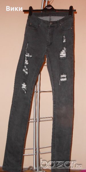 Дамски дънки с висока талия Cheap Monday размер 28 / 34, снимка 1