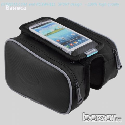 R O S W H E E L - ЧАНТА за ВЕЛОСИПЕД - ПРЕДНИ ДИСАГИ с място за - до 5-5.5 инчов телефон, снимка 1