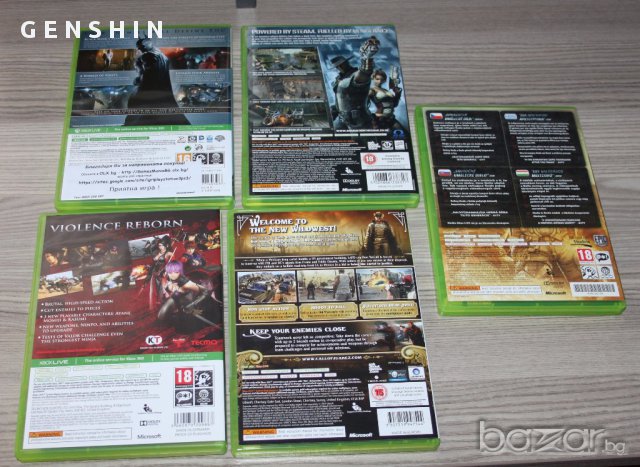 Оригинални игри за Xbox 360, снимка 2 - Xbox конзоли - 17312571