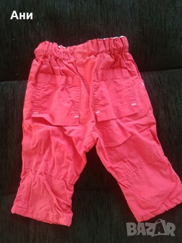Гъзарски суитчър Carter's и червен панталон, снимка 4 - Бебешки блузки - 22194447