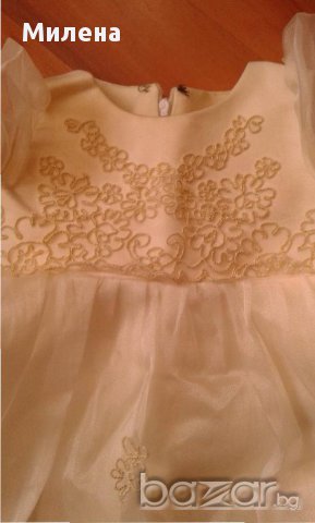 Страхотна, бутикова рокля за сватба за 2г., снимка 7 - Бебешки рокли - 13305337
