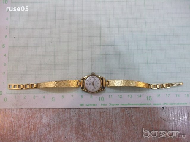 Часовник "Bella - GENEVE" позлатен швейцарски дамски работещ, снимка 2 - Дамски - 21435262