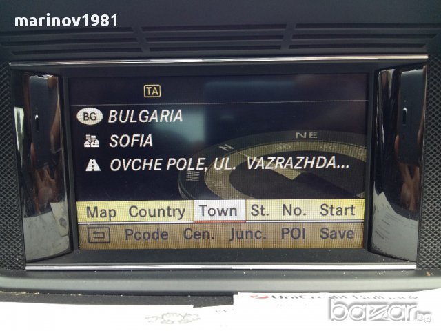 Навигационен диск за навигация Mercedes Benz Audio 50 APS DVD (NTG4-212) v13, снимка 3 - Аксесоари и консумативи - 14655643